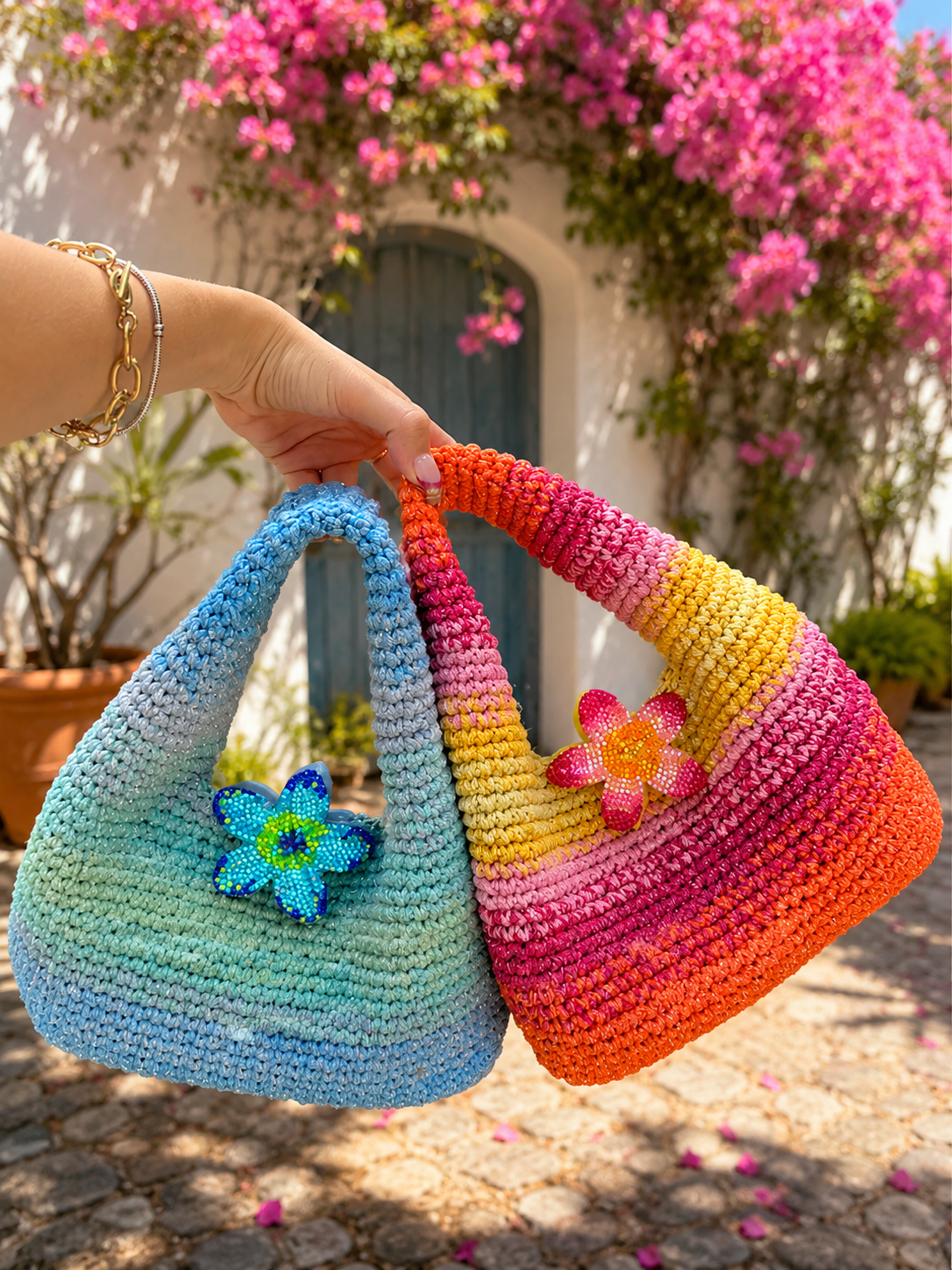 Bolso Donut 🌺 - Patrón + video paso a paso